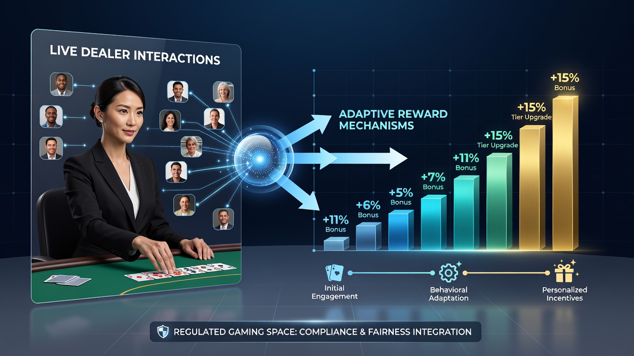 Darstellung eines adaptiven Belohnungssystems mit Live-Dealer-Datenintegration in regulierten Umgebungen