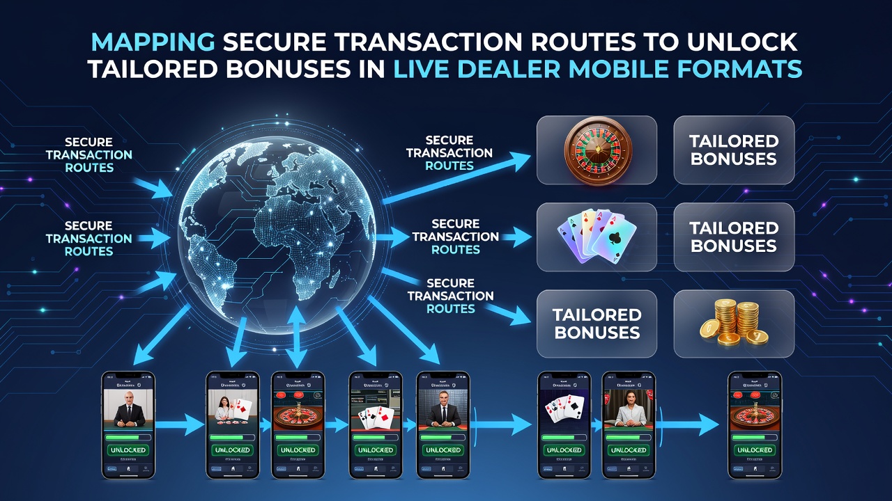Darstellung von Live-Dealer-Sessions mit mobilen Bonus- und Zahlungsoptionen