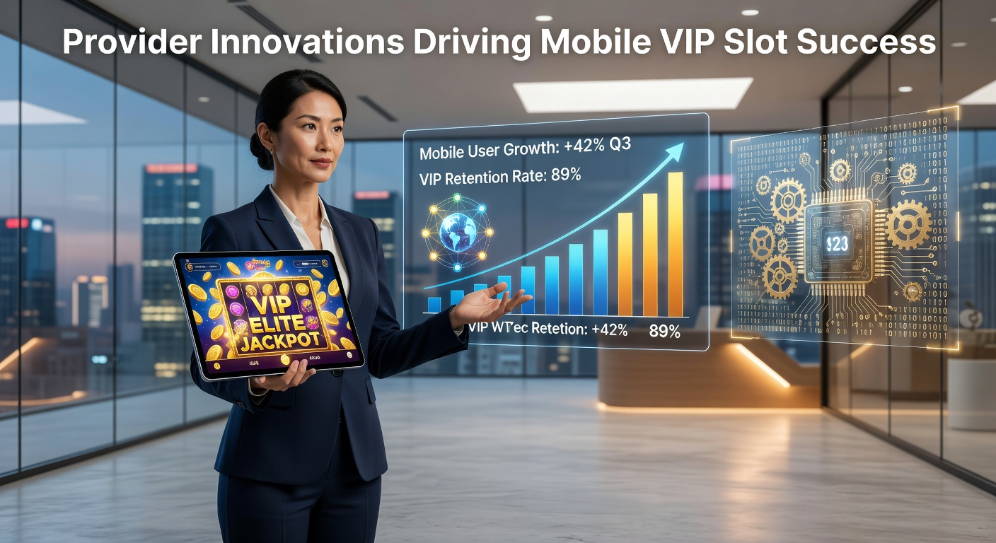 Moderne mobile VIP-Slot-Schnittstelle mit hochauflösenden Grafiken und Touch-Controls auf einem Smartphone