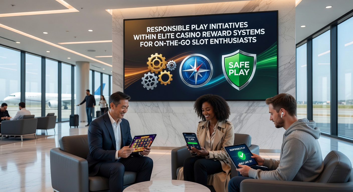 Mobile Slot-Schnittstelle mit integrierten verantwortungsvollen Spieloptionen und VIP-Belohnungen