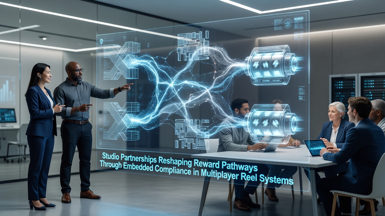 Visualisierung von Studio-Partnerschaften in Multiplayer-Reel-Systemen mit Compliance-Integration